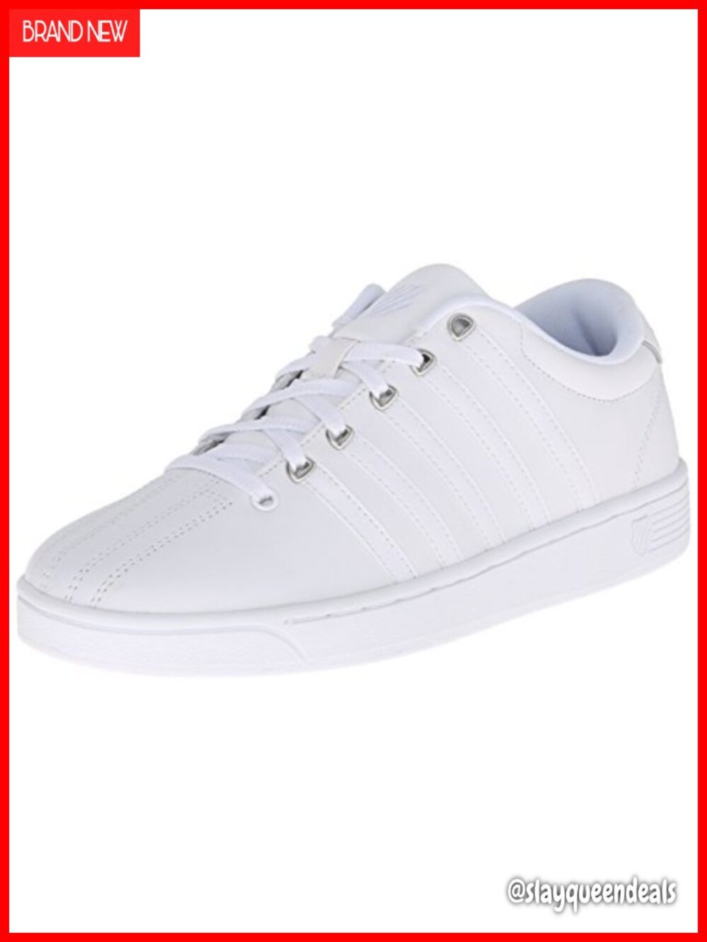 Leather Fashion Sneakers Lace-Up Casual Athletic Tennis Shoes